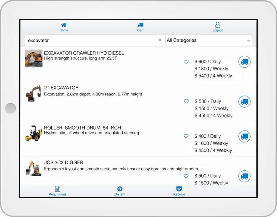 Construction Equipment Management Software Construction Equipment Management Software